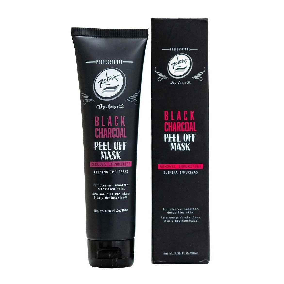 ROLDA BLACK CHARCOAL PEEL OFF MASK 3.38 OZ.