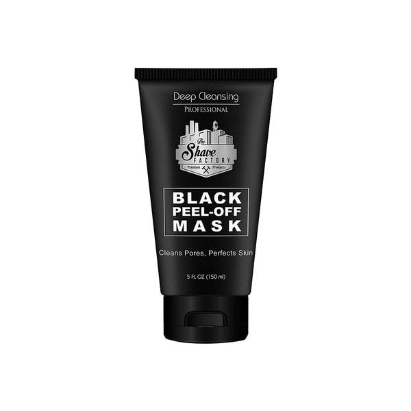 SHAVE FACTORY BLACK PEEL OFF MASK 5 OZ.