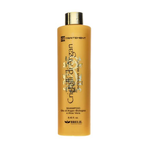 BRELIL CRISTALLI DI ARGAN SHAMPOO WITH ARGAN & ALOE OIL 8 OZ.