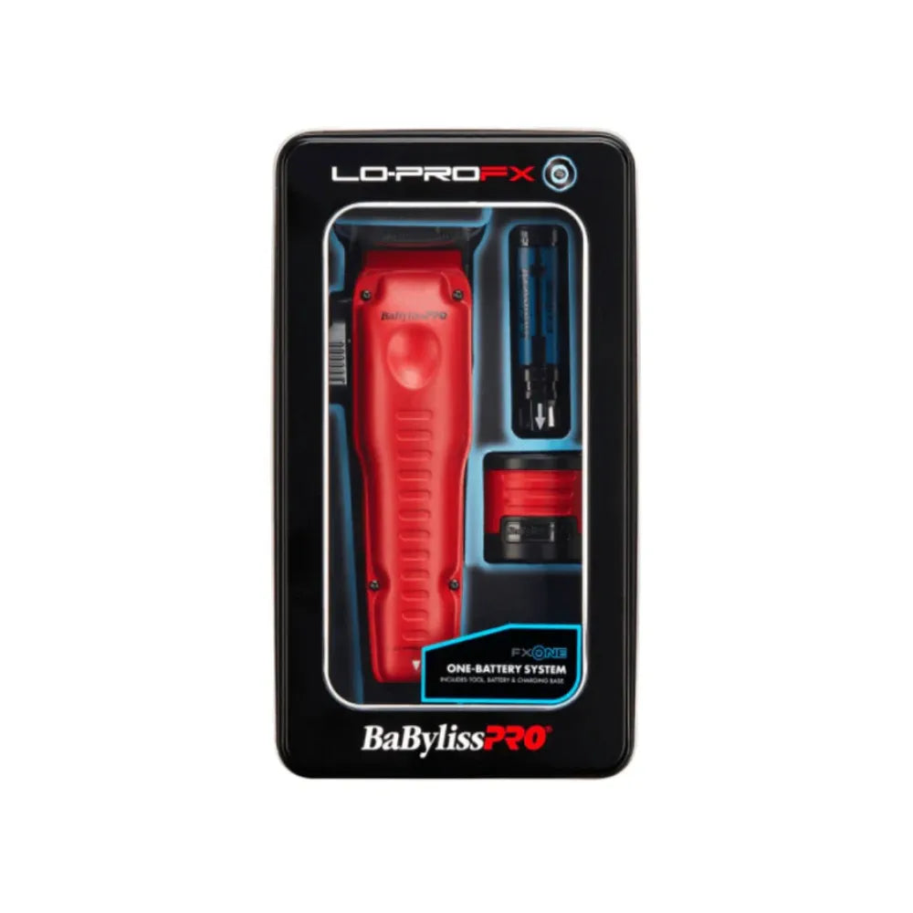 BABYLISSPRO FXONE LO-PROFX CLIPPER RED | FX829MR