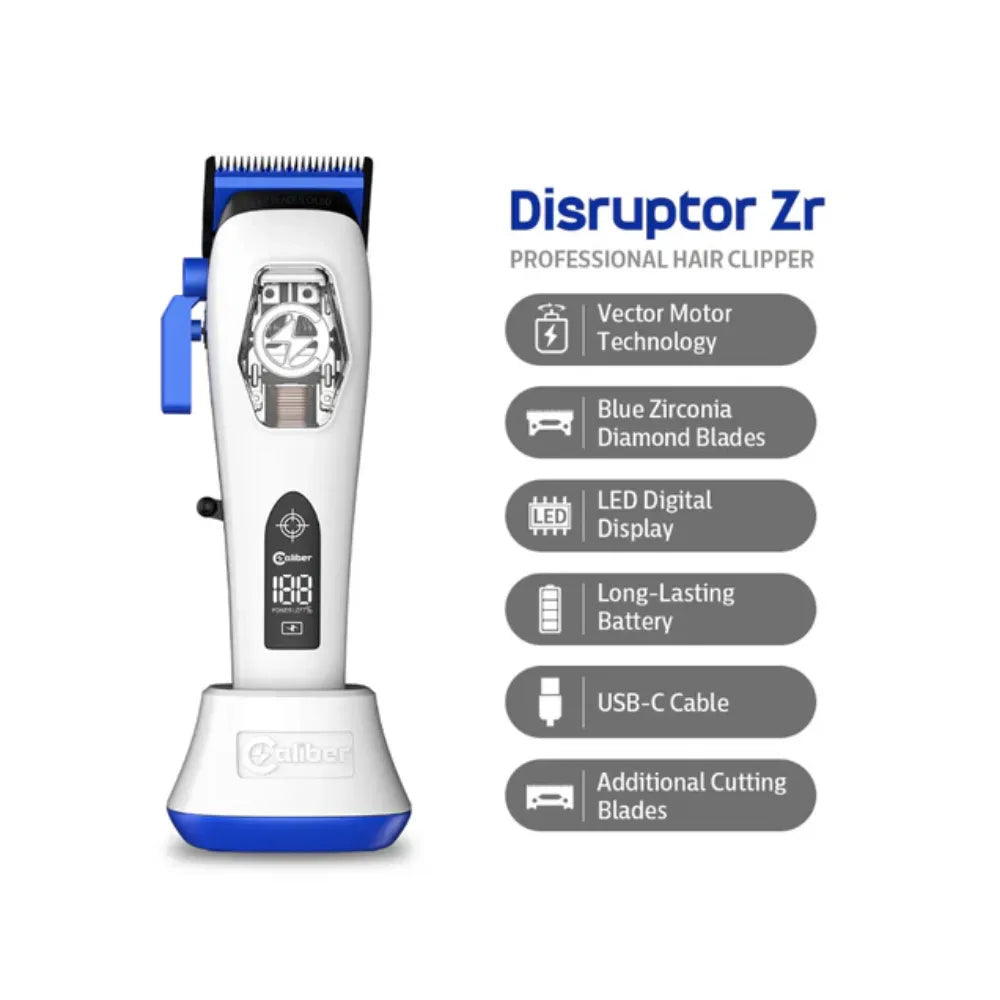 CALIBER DISRUPTOR ZR CLIPPER & FREE SOLO SHAVER
