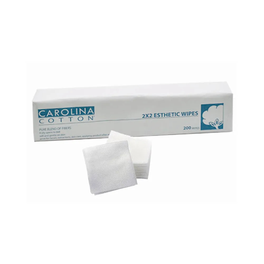 CAROLINA COTTON 2x2 ESTHETIC WIPES | 407104