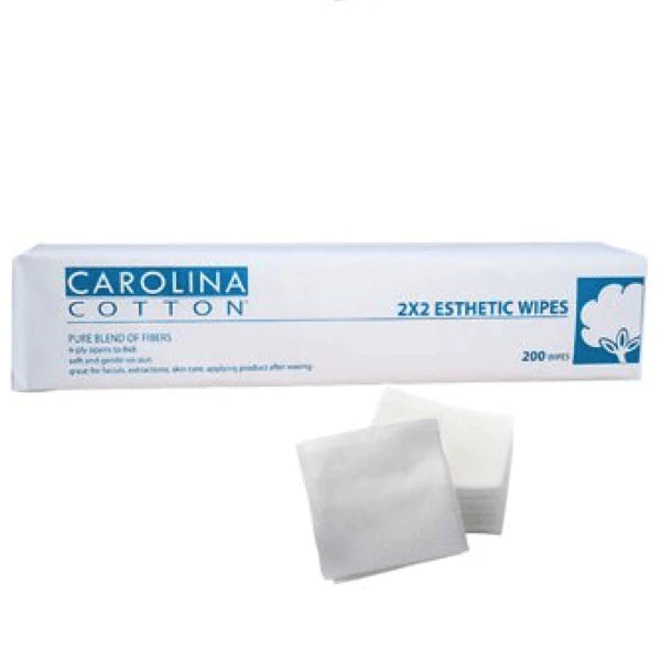 CAROLINA COTTON 2X2 ESTHETIC WIPES 200CT | 407102