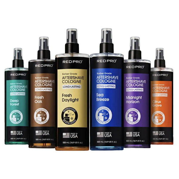 RED PRO AFTERSHAVE COLAGNE | LONG-LASTING