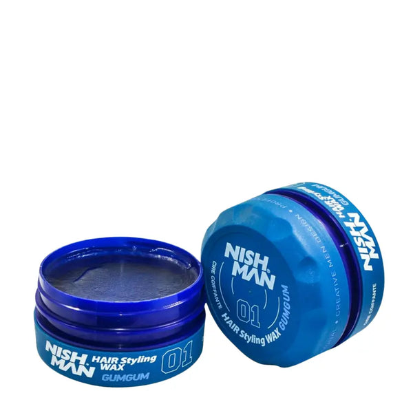 NISHMAN HAIR STYLING AQUA WAX 01 GUMGUM