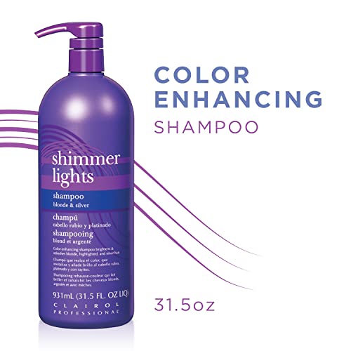 CLAIROL SHIMMER LIGHTS SHAMPOO 32Z