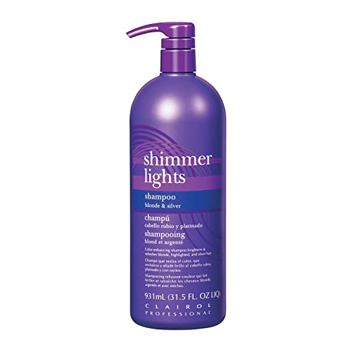 CLAIROL SHIMMER LIGHTS SHAMPOO 32Z