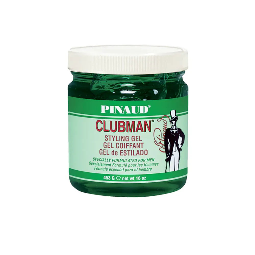 CLUBMAN GEL GREEN 16 OZ.