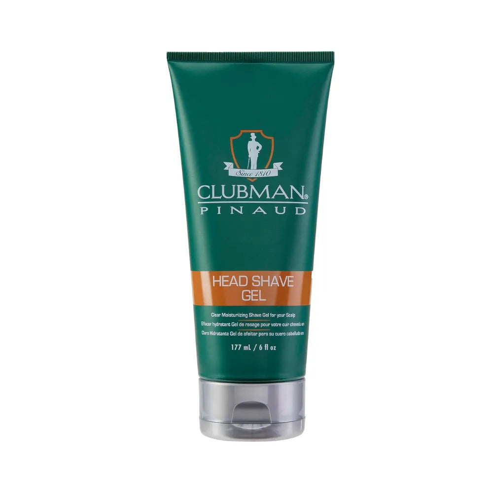 CLUBMAN HEAD SHAVE GEL 6 OZ.