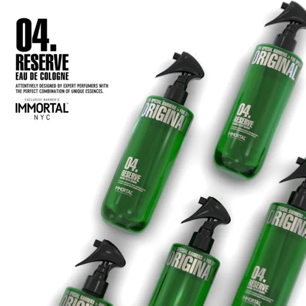 IMMORTAL RESERVE EAU DE COLOGNE 04. 16.9 OZ.
