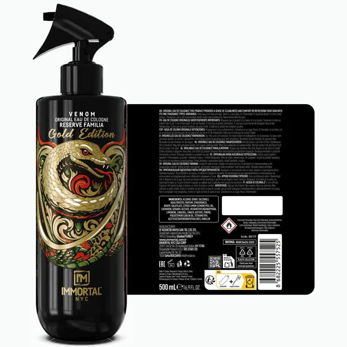 IMMORTAL COLOGNE-VENOM GOLD ED | NYC179