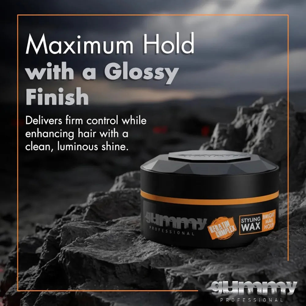 GUMMY WAX BRIGHT MAX HOLD 5OZ