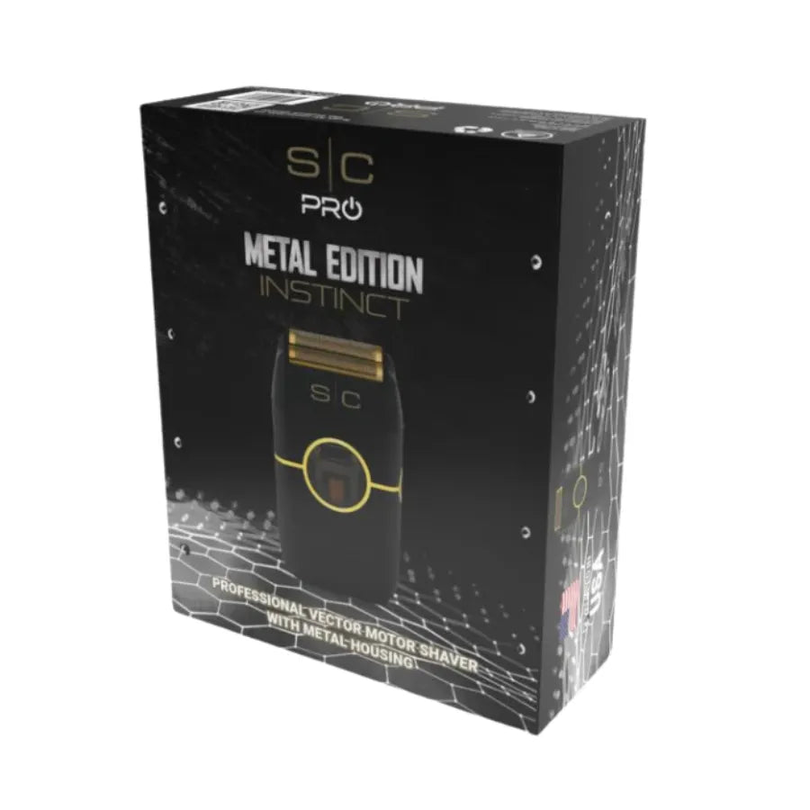 STYLECRAFT INSTINCT BLACK METAL SHAVER | SC807B