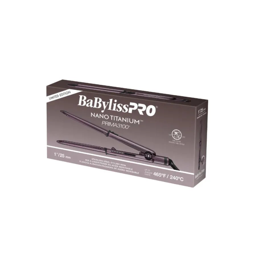 BABYLISS NANO PRIMA3100-PURPLE IRON | BNTP3100TUC