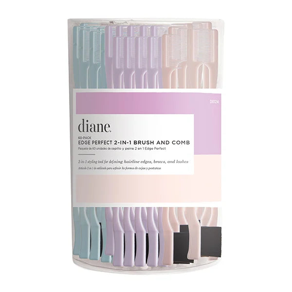 DIANE EDGE PERFECT BRUSH AND COMB D8124