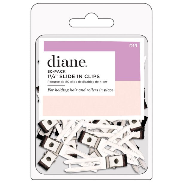 DIANE SLIDE-IN CLIPS 80PK | D19