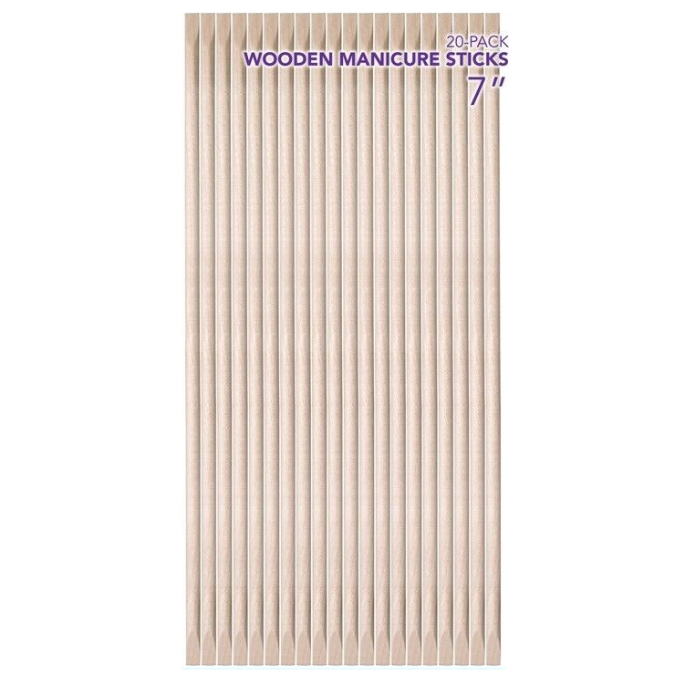 DIANE WOODEN MANICURE STICKS 7" | D993U