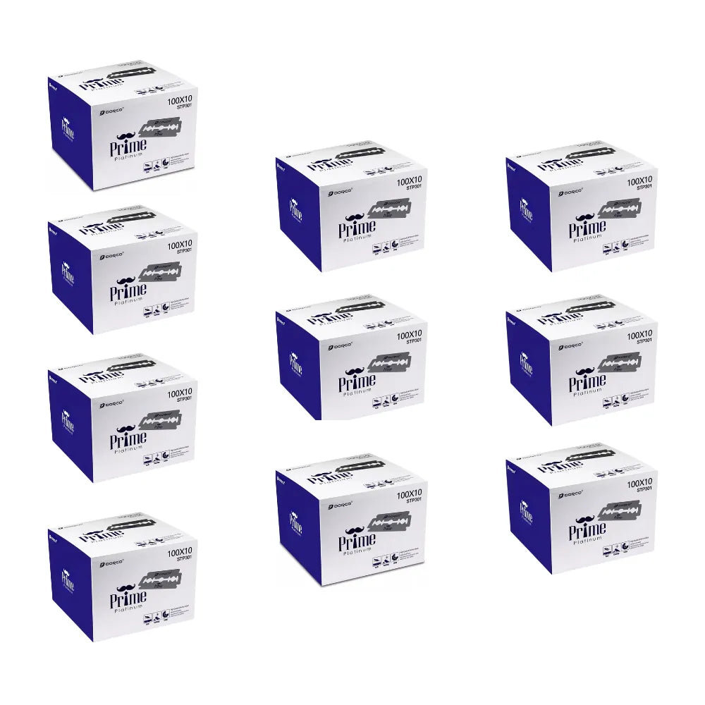 DORCO DOUBLE EDGE PRIME MASTERCASE 10 BOXES | STP301