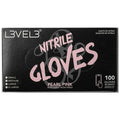 LEVEL3 Nitrile Gloves Pearl Pink