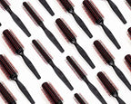 Cricket Static Free RPM 12 Row Round Hair Brush for Curling Blow Drying Styling All Hair Types