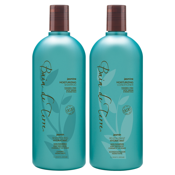 BAIN DE TERRE JASMINE MOISTURIZING DUO 33.8 OZ.