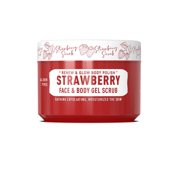 Immortal Infuse Strawberry Face & Body Gel Scrub