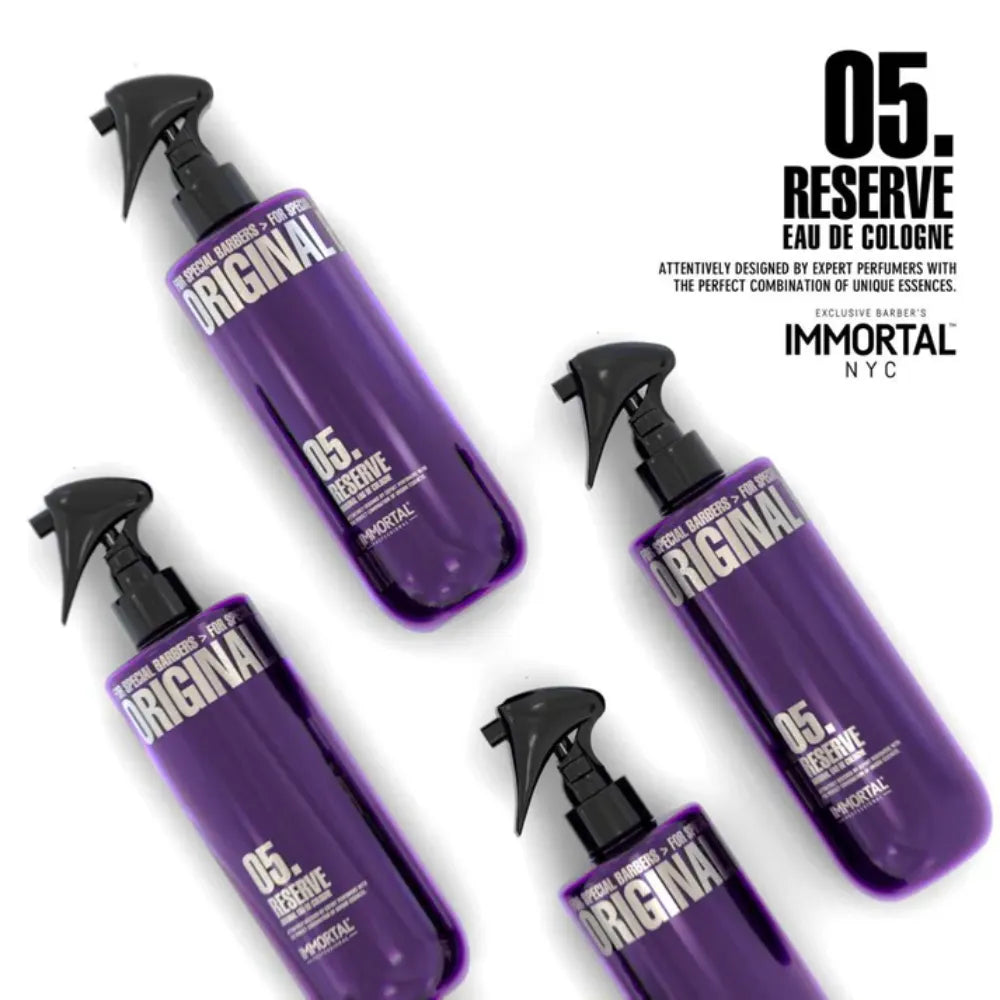IMMORTAL RESERVE EAU DE COLOGNE 05. 16.9 OZ.