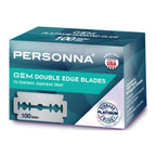 Personna GEM Double Edge Blades - 100 Count