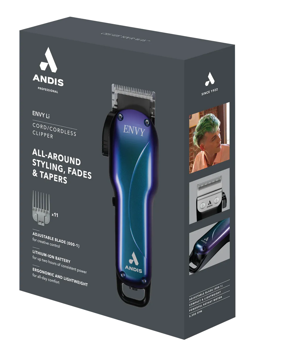 Andis Limited Edition Cordless Galaxy Envy Li Clipper | 560968
