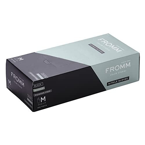 Fromm Black Nitrile Gloves