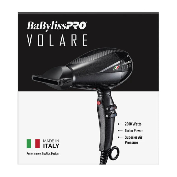BABYLISSPRO VOLARE V1 DRYER BLACK | BVOL1