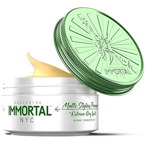 IMMORTAL NYC STYLING EXTREME DRY LOOK POMADE MATTE FINISH