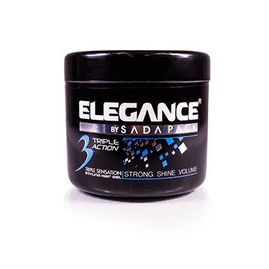 Elegance Gel Triple Action Strong Hold 17.15 Oz
