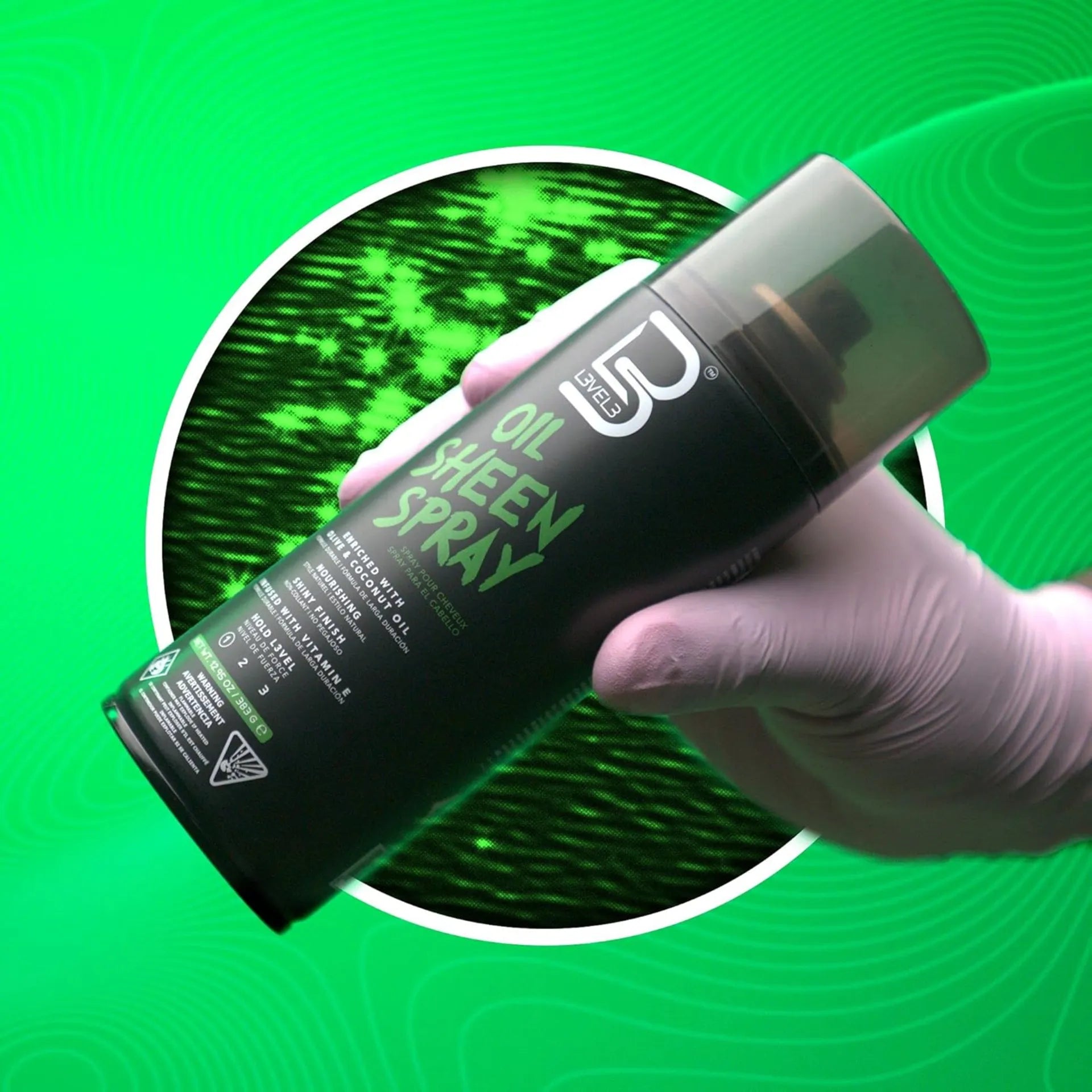 L3VEL3 OIL SHEEN SPRAY 12.95 OZ. | L3-OILSHEEN