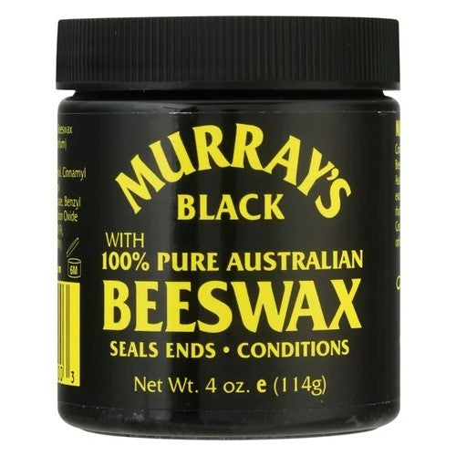 MURRAY'S BLACK BEESWAX WITH 100% PURE AUSTRALIAN BEESWAX 4 OZ.