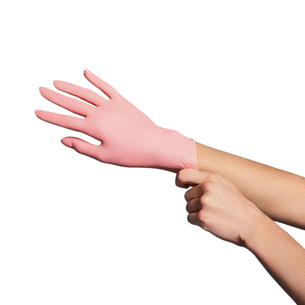 FROMM GLOVES NITRILE PINK