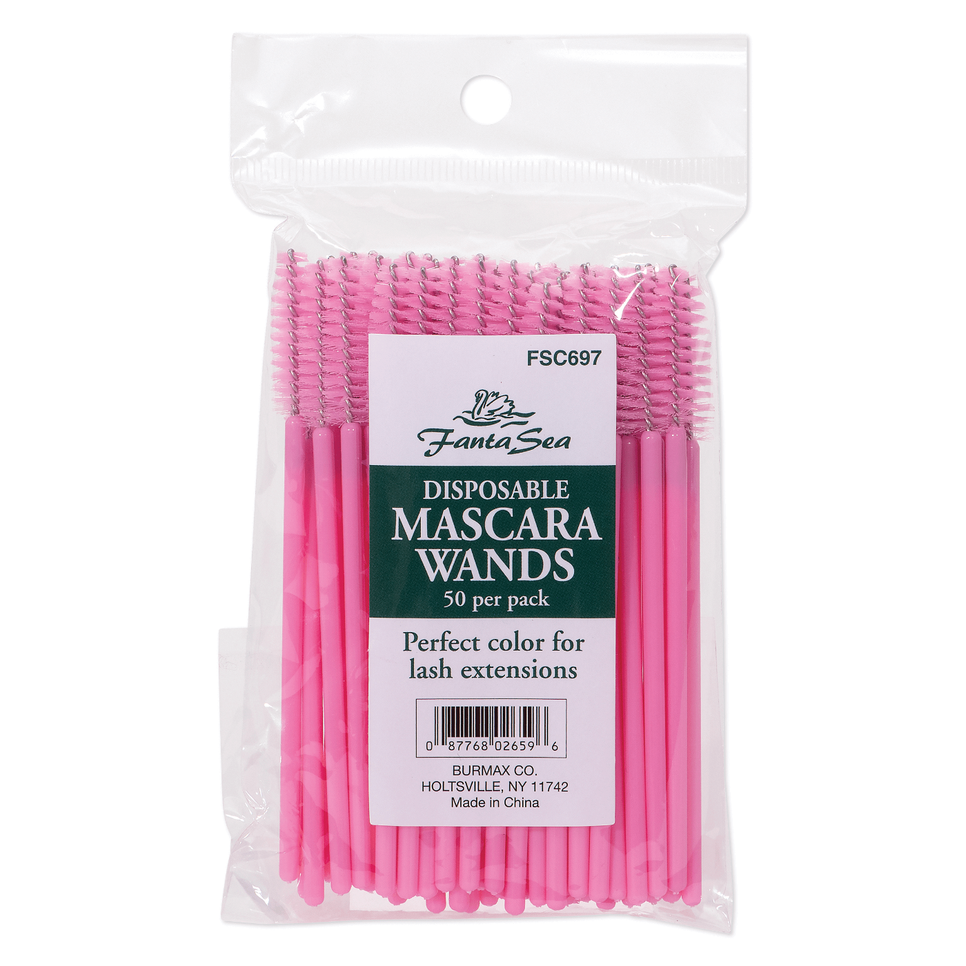 FANTASEA DISPOSABLE MASCARA WANDS 50PK | FSC697