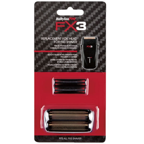 BABYLISSPRO FX3 FOIL & CUTTER BLACK | FXX3RFB