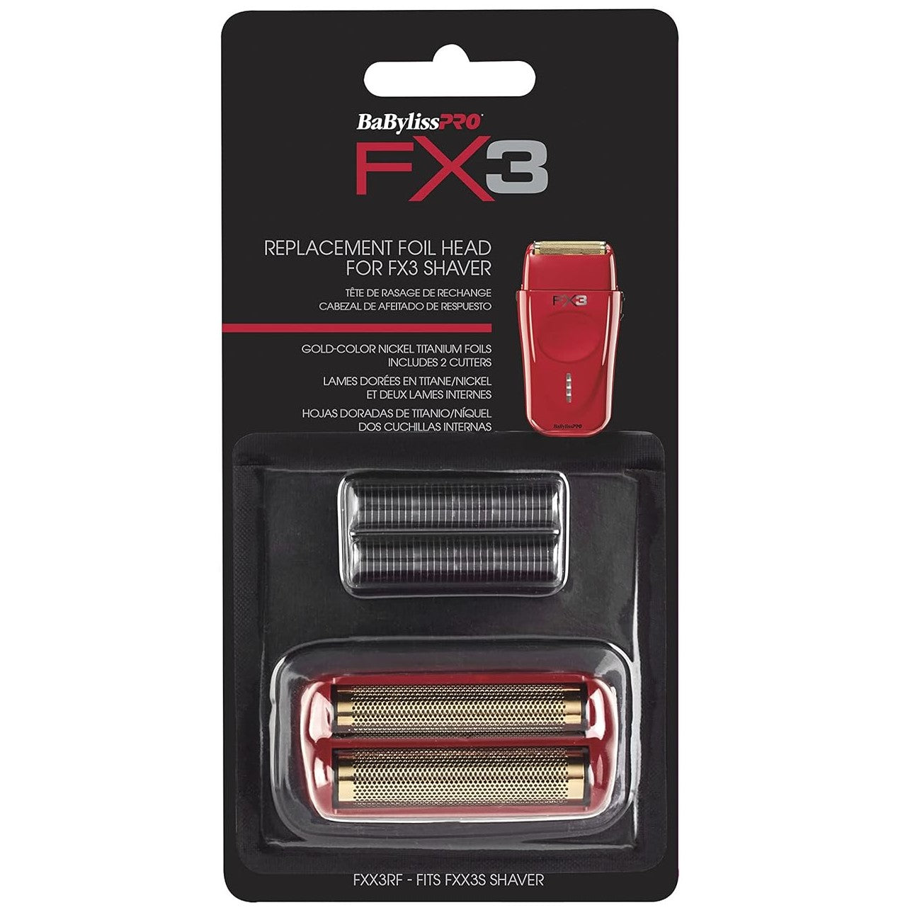 BABYLISSPRO FX3 FOIL & CUTTER | FXX3RF