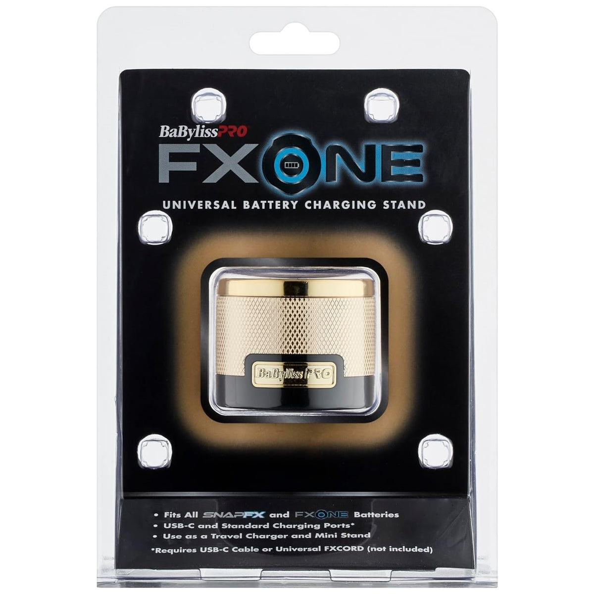 BABYLISSPRO FXONE CHARGING STAND GOLD | FXTRAVG