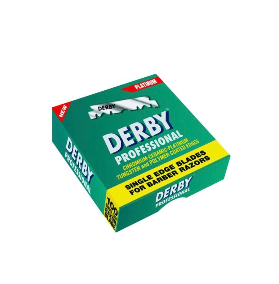 DERBY PROFESSIONAL SINGLE EDGE BARBER RAZOR BLADES | 100 BLADES