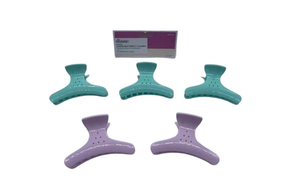 DIANE LARGE BUTTERFLY CLAMPS 6PK | DEC012