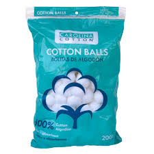 Carolina Standard Cotton Balls 200 Count | 186325
