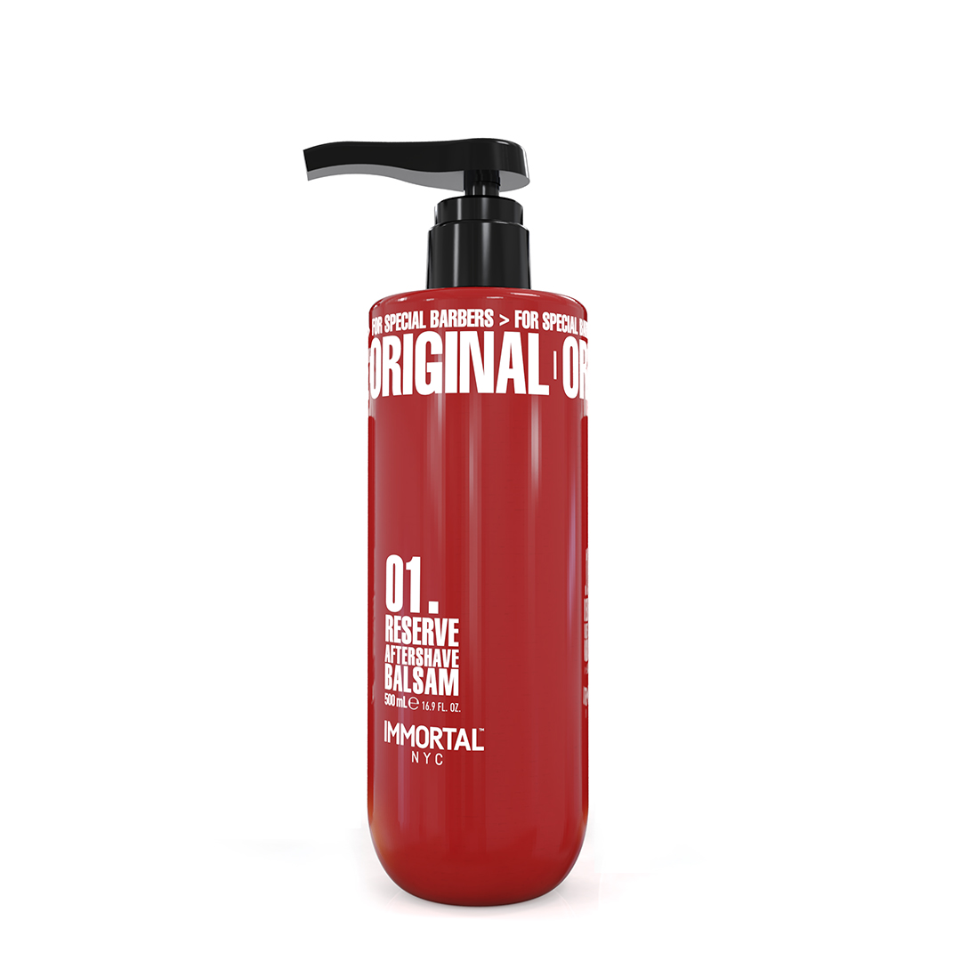 IMMORTAL RESERVE AFTERSHAVE BALSAM 01. 16.9OZ