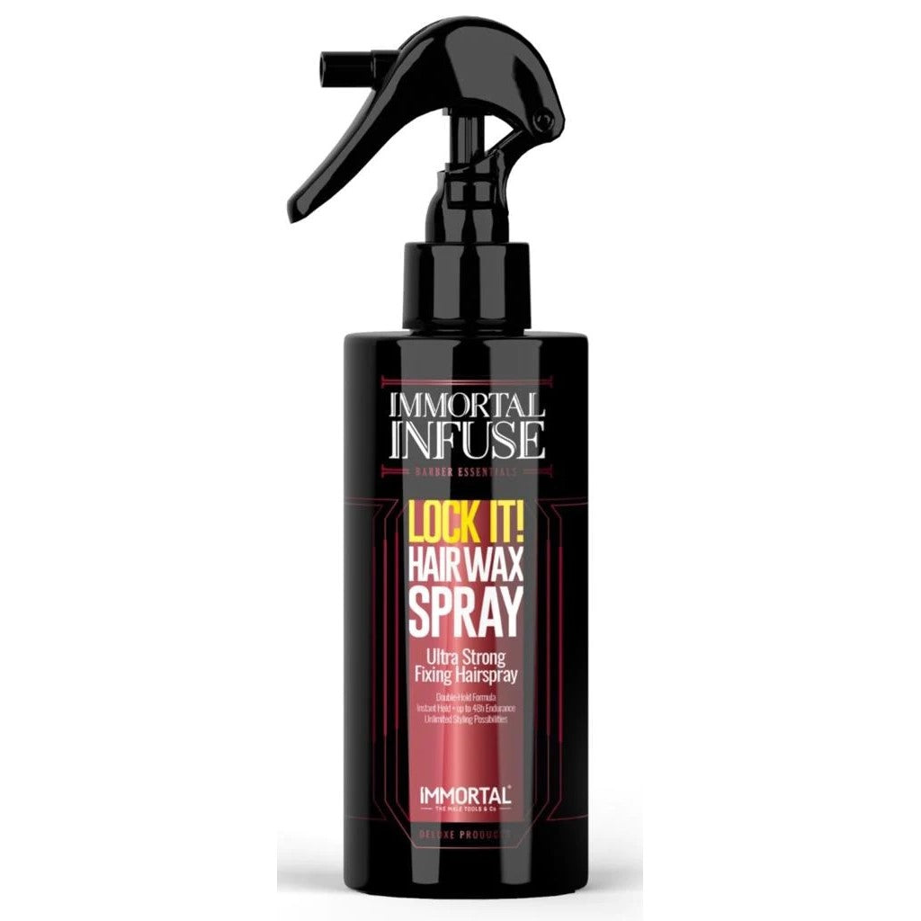 IMMORTAL INFUSE LOCK IT HAIR WAX SPRAY WAX 6.76 OZ.