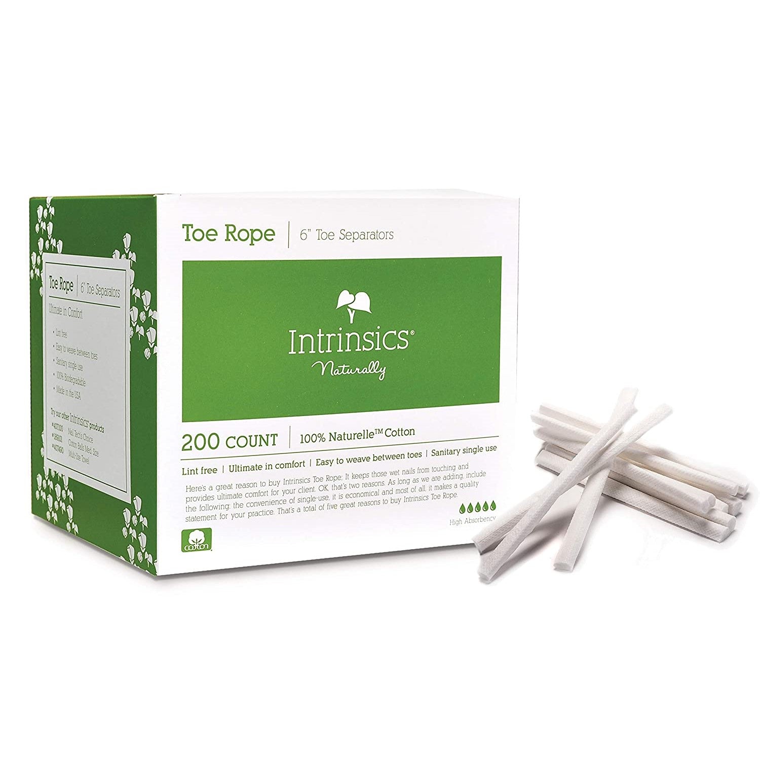INTRINSICS TOE ROPE 200CT