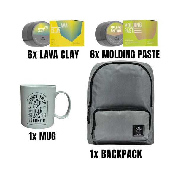 JOHNNY B DEAL-DON'T TRIP BACKPACK-GRAY | 28058-GRAY