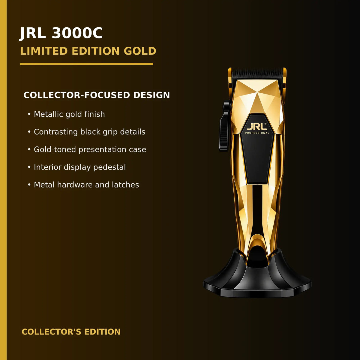 JRL Professional 3000C Limited Edition Gold Clipper Collectors Edition | PRE-ORDER