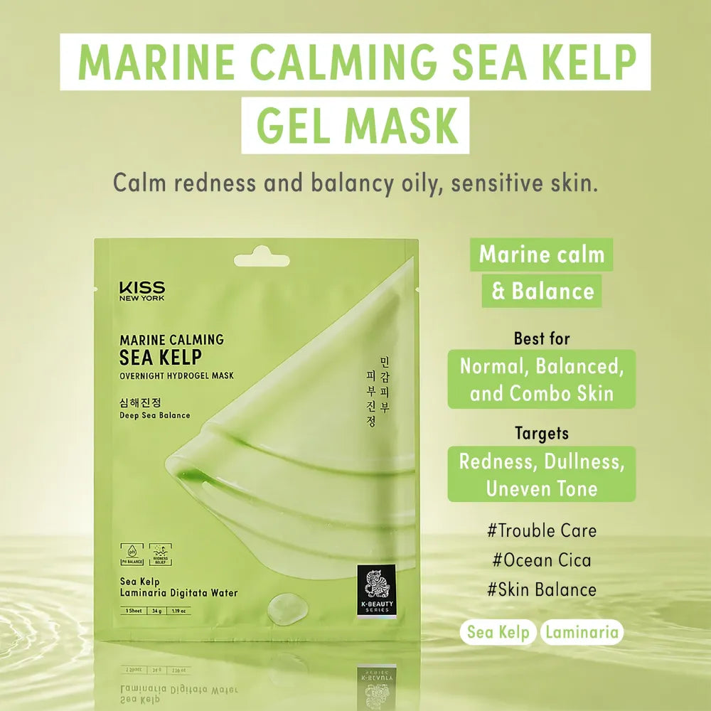 KISS  MARINE CALMING SEA KELP MASK | KHY05