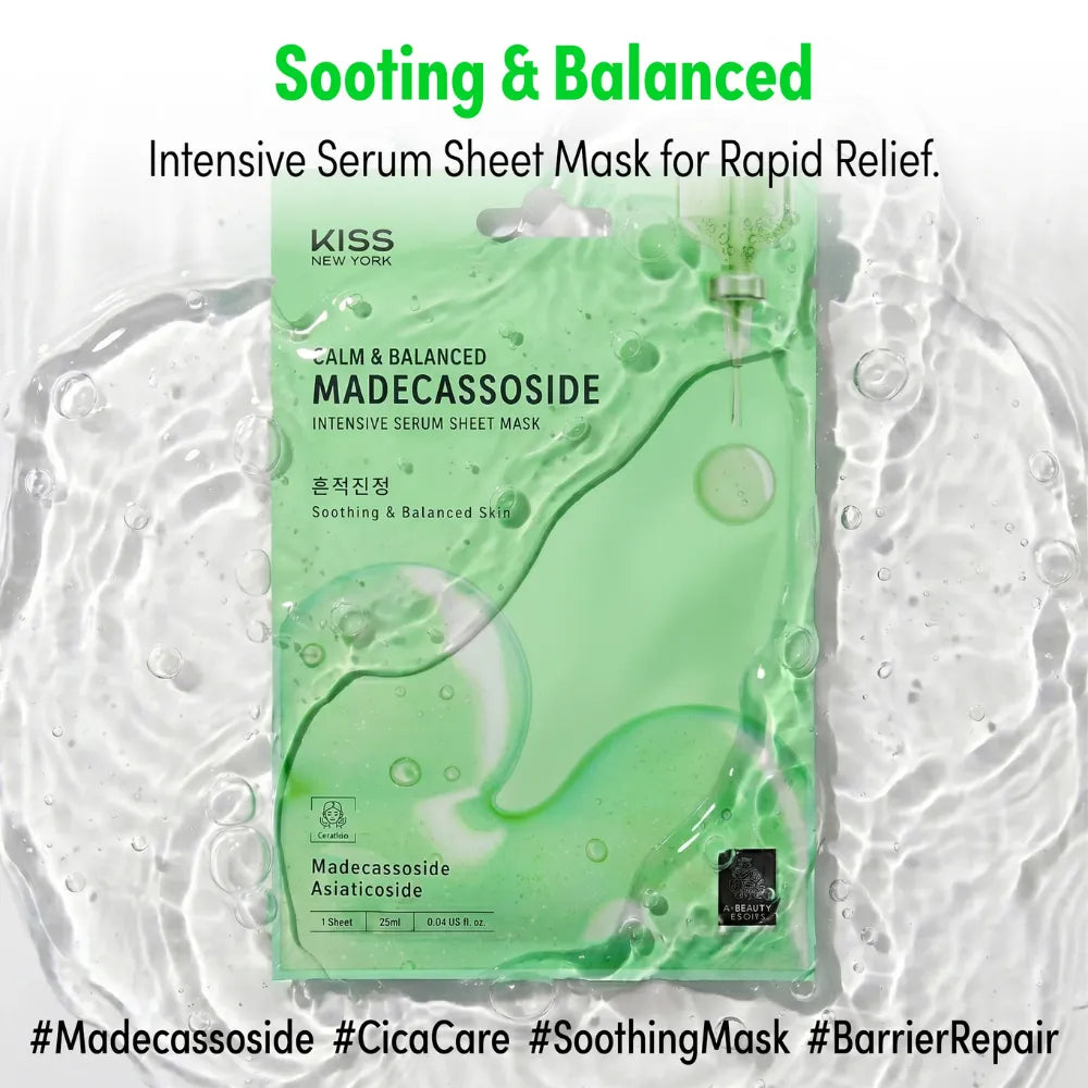 KISS CALM & BALANCED MADECASSOSIDE MASK | KBA03